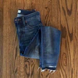 [MADEWELL] NWOT 9” High Rise Skinny Jeans